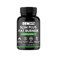 OEM Slim Plus Brûleur de graisse et coupe-faim Capsules de perte de poids pour adultes Garcinia Cambogia Extrait de haricot blanc Detox
