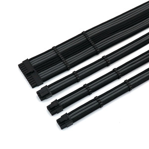 Angitu Màu sắc choosable máy tính 24Pin Mb, ATX (4 + 4) 8Pin CPU kép 6 + 2pin PCIe PSU cáp mở rộng Kit - Product Image 2