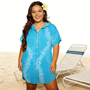 ribbon mini dress FLORAL RIBBON MINI DRESS S BLUE