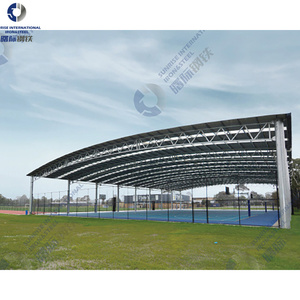 Bâtiment de construction de structure métallique stade de football terrain de <span class=keywords><strong>basket</strong></span> entrepôt préfabriqué structure métallique préfabriquée - Product Image 5