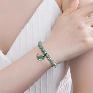 Bracelet en jade naturel Tai Chi, bijoux haut de gamme pour femmes, jade en gros, design original SL161 - Product Image 4