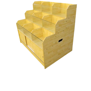 Siêu thị trái cây và rau gạo kệ gỗ hạt Hiển thị nội nông dân thị trường - Product Image 5