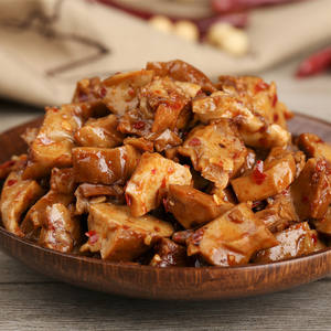 Chongqing especialidad setas secas y <span class=keywords><strong>tofu</strong></span> mano Halal vegetariano molido <span class=keywords><strong>tofu</strong></span> seco aperitivos picantes aperitivos al por mayor - Product Image 2