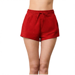 Women's Casual Drawstring Worsted High Waist Gym Yoga Running <b>Harem</b> <b>Shorts</b> Elastic Waist Quick Dry Breathable Spandex/Polyester - Product Image 4