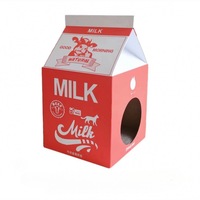 Planche à gratter en carton ondulé pour chat et fruit