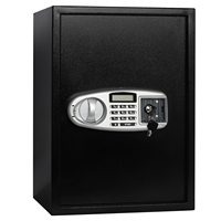 Caja Fuerte Electrónica Digital al por Mayor, Caja de Seguridad Metálica para Oficina y Hogar, con Teclado LED y Llaves de Emergencia, Directo de Fábrica