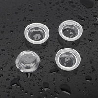 Tapa impermeable para KCD1 Interruptor basculante redondo de 23mm Superficie de cúpula plana Cubierta de PVC transparente ON/OFF