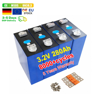 แบตเตอรี่ EU Stock Basengreen Lifepo4 DDP Prismatic 8000 รอบการใช้งาน 314Ah 280ah สำหรับเก็บพลังงานแสงอาทิตย์ 3.2V 314Ah - Product Image 2