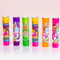 Tube d'emballage personnalisé en aluminium et plastique composite laminé pour cosmétiques, confitures et liquides, avec impression UV et bouchon à vis, vente en gros