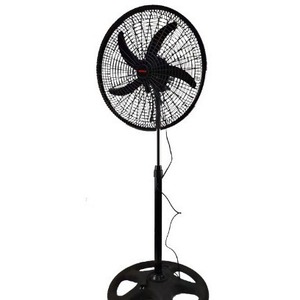 Ventilador de torre de Pedestal eléctrico CREST plateado, función de cabezal móvil, caja de plástico de Control grande para uso doméstico, exportación transfronteriza - Product Image 4