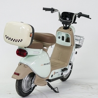 Modèle MokaII 48V/60V Style Sk8 350W/500W Moteur à moyeu sans balais à affichage numérique électronique Fibre de carbone Double suspension Longue portée