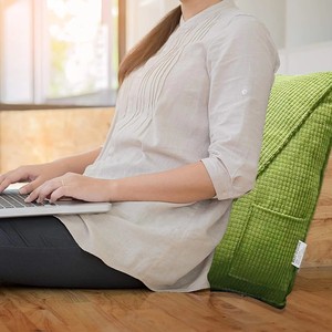 <span class=keywords><strong>Coussin</strong></span> de soutien lombaire en forme de <span class=keywords><strong>cale</strong></span> - Oreiller lombaire en velours côtelé pour le repos au lit et la vision de la télévision - Product Image 5