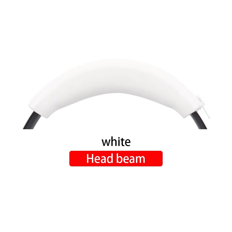 Faisceau de tête à fermeture éclair/blanc