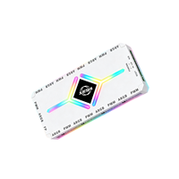 Controlador de Velocidad de Ventilador RGB AntarcChill, Interruptor de Ventilador Inalámbrico con Control Remoto, Hub de Atenuación de Iluminación para Refrigeración de Cajas de Ordenador de Escritorio