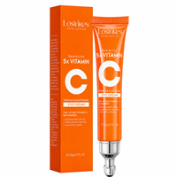 Crème pour les yeux à la vitamine C et à la nicotinamide pour éliminer les cernes, nourrissante, hydratante et raffermissante