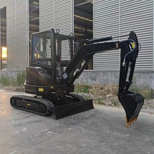 무료 배송 2.5 톤 유압 농업 미니 굴삭기 미니 디젤 다이거 2500kg 굴삭기 농장 붐 스윙 - Product Image 2