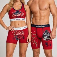 Caleçons et boxers pour hommes à motif occidental, respirants, doux, classiques, anti-frottement, à jambe longue, avec faible MOQ
