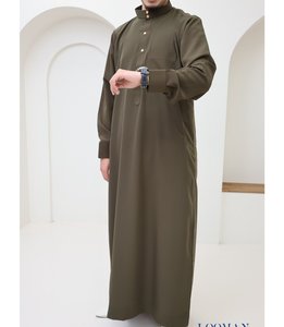 Personalizzato di alta qualità Khamis uomini lunghi Kamis uomini musulmani padre e figlio - Product Image 2