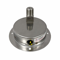Manomètre hydraulique haute pression en acier inoxydable SPR 0-100 bars 1500 PSI, 100 mm, raccord frontal, entrée inférieure 1/2 NPT