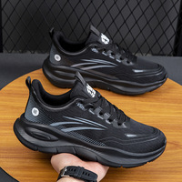 Nouvelle conception de chaussures de sport unisexes, vente en gros de chaussures décontractées en maille pour hommes, baskets grandes tailles