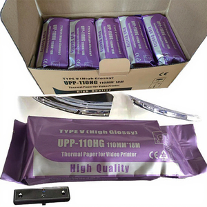 Factory Direct High Glossy Thermal <b>Paper</b> <b>Roll</b> 110mm X 18m Single Layer Model UPP 110HG for Ultrasound Printers - Product Image 3