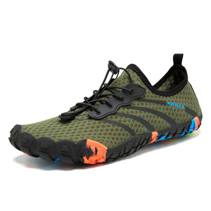 Chaussures d'eau pour hommes, tige en maille, semelle extérieure en caoutchouc antidérapante, plage, natation, surf, sport de plein air, chaussures d'été - Product Image 4