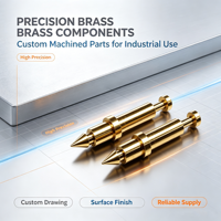 Pièces tournées en laiton usinées CNC, petites raccords en laiton, pièces usinées CNC, pièces en laiton, broches usinées par électroérosion à fil, broches personnalisées, connecteurs CNC, broches de verrouillage