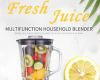 Geïndividualiseerde CE-gecertificeerde draagbare 8-blads immersie handmixer beker mini-sapcentrifuge fruitsmoothie maker glazen huishoudelijke blender