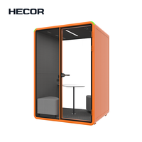 Cabine téléphonique de bureau portable insonorisée pour webcasting en direct et studio de musique vocale