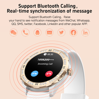 2024 nuevo reloj inteligente BT con rastreador de salud y actividad de banda de Gel de sílice resistente al agua IP68 Real