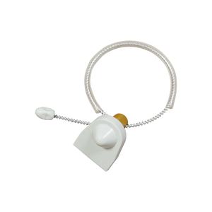 100 étiquettes de sécurité antivol EAS AM 58kHz pour bouteilles de condiments, avec fil d'acier de 22 cm, pour supermarché - Product Image 1