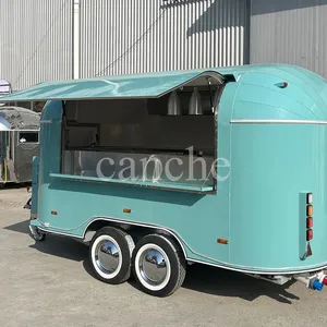 Chariot de restauration mobile électrique pour pizzas, tacos et grillades, avec cuisine intégrée, en promotion dans l'UE - Product Image 6