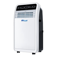 Climatiseur portable moderne à fréquence fixe, à compresseur, en plastique ABS avec écran LED
