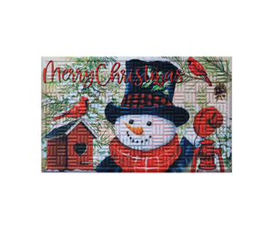 Paillasson antidérapant pour maison/salon/salle de bain/bureau/entrée tapis de sol de porte en caoutchouc tapis imprimé numérique en caoutchouc - Product Image 1