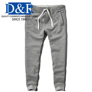 กางเกงวอร์มลำลองเอวสูงปานกลางแบนระบายอากาศโพลีเอสเตอร์/ ผ้าฝ้ายหลวมสบายเชือกผูกปิดจ็อกเกอร์สำหรับวิ่ง - Product Image 1