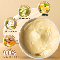 Crème de soin de la peau anti-âge de haute qualité, naturelle, pour éliminer les taches noires, à la vitamine C, blanchissante, au curcuma, hydratante pour le visage