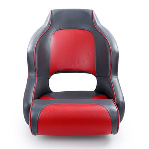 Grijs In Rood Bootzitje Met Volledig Gestoffeerd Kussen Van Hoge Kwaliteit Passagiersstoel Voor Scheepsschepen - Product Image 2