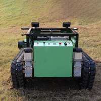 Tondeuse à gazon sur chenilles télécommandée diesel CE EPA 800mm 1000mm 1200mm pour jardin et chantier agricole - Prix de gros