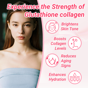 ACORN özel etiket çilek lezzet kollajen Gummies takviyesi cilt beyazlatma nemlendirici glutatyon kollajen sakızlı - Product Image 3