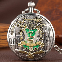 Montre de poche à quartz de style vintage avec 4 options de couleur, design pendentif musical steampunk pour enfants et adultes, non étanche