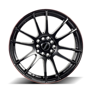 Rines Deportivos Kipardo <span class=keywords><strong>de</strong></span> 18 <span class=keywords><strong>y</strong></span> 19 Pulgadas para Autos <span class=keywords><strong>de</strong></span> Pasajeros, Aleación 5x114.3, Acabado Negro con Línea Roja, Rines <span class=keywords><strong>de</strong></span> Aluminio Forjado - Product Image 2