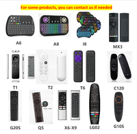 Nuevo Teclado Inalámbrico Retroiluminado I8 Mini 2025 y Mouse Aéreo con Código de Aprendizaje, 2.4GHz, Recargable por USB, Alcance de 10M para Android TV Box/HTPC