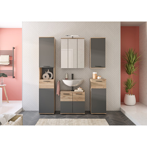 X12B8723 premio bagno lavello lavello Design tedesco alta qualità MDF materiale carcassa arredi - Product Image 5