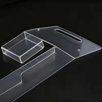 Protection personnalisée en polycarbonate transparent pour chargeur de VE, composant isolant en PC haute résistance aux chocs pour station de recharge de véhicules électriques
