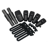 Kit de microphone à batterie Demao M814-XLR 7 pièces K7 Microphone DJ filaire professionnel
