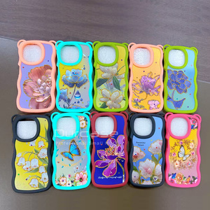Vague TPU antichoc mignon fleur impression papillon étoile étincelant Bling coque de <span class=keywords><strong>téléphone</strong></span> pour Infinix Hot 50 Pro Note 50 <span class=keywords><strong>GT</strong></span> 20Pro étuis - Product Image 2