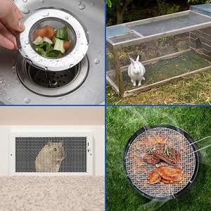 304 Stainless Steel <b>Mesh</b> for <b>Window</b> <b>Screen</b>, Filters, Garden Covers metal wire <b>mesh</b> - Product Image 3