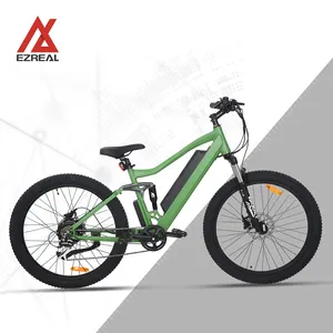 EZREAL美国仓库750w电动自行车全悬挂电动自行车Mtb电子自行车