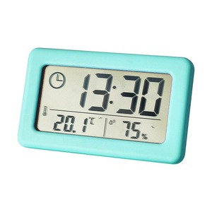 Horloge Numérique Tactile Pour Voiture - Affichage LED 46mm, Luminosité Réglable - Pour Tableau De Bord, Maison, Bureau - 2