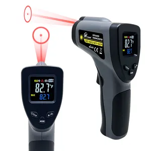Termometer inframerah industri CM8550CT, termometer layar tampilan warna